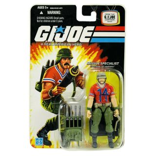 Gi Joe Sgt.  Bazooka Missile Specialist Action Figure - Hasbro 25th Anniversary