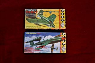 Hawk German V - 1 And Me - 163 Komet Both First Issue Hard Box