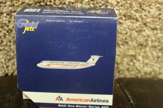 Gemini Jets American Airlines Bac One Eleven Series 400 Diecast Airplane Gjaal1
