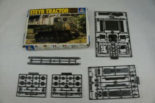 Italeri 1/35 Scale Steyr Tractor Kit.  No.  227 Incomplete