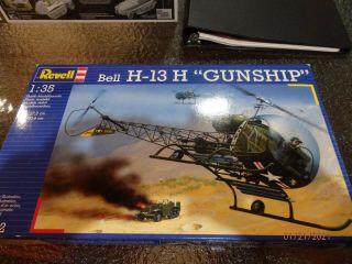 Revell Of Germany 1/35 Bell H - 13h Gunship 2 Small Decals From Sheet Missing.
