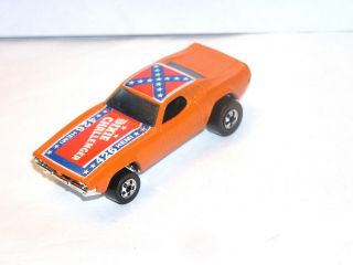 Vintage Hot Wheels Blackwall Dixie Challenger Awesome Classic Display