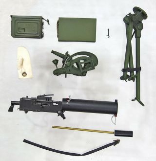 Soldier Story M1917a1 Browning Machine Gun 1:6 Scale For 12 Inch Figures