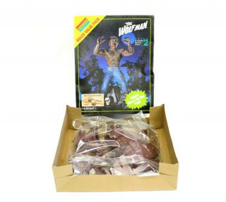 Vintage Monogram The Wolfman 1:8 Scale Model Kit Open Box - Model Only
