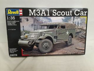 Revell Model 03078 M3a1 Scout Car Model Kit 1/35 Scale Parts