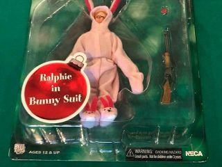 Neca Ralphie In Bunny Suit A Christmas Story Action Figure Rare Htf 2007
