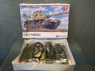Academy M60 A1 Tank Model Kit In Bags Box See Photos