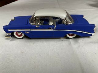 Jada Road Rats 1956 Chevrolet Bel Air Die Cast 1:24 Suede Blue Rythem ‘n Blues