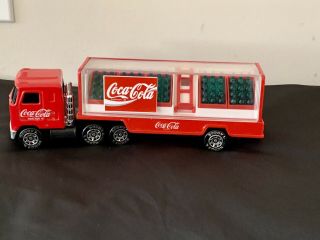 Vintage - 1985 Buddy L 10 " Coca - Cola Mack Cruise - Liner Truck