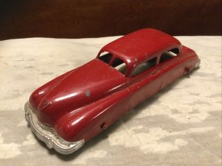 Vintage 1940/50’s Large 6” Diecast Tootsietoy Kaiser Sedan Toy Car