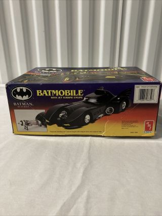 Vintage AMT/ERTL BatMobile Batman Returns 1:25 Model Kit 6650 Complete 1992 - W15 2