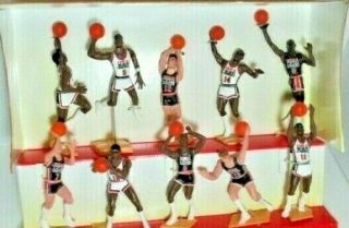 Htf 1992 Dream Team Usa Basketball Olympic Starting Lineup Set Jordan Bird Open