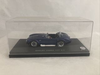 1/43 Kyosho Shelby Cobra 427 S/c,  Blue,  Racing Screen,  No Box