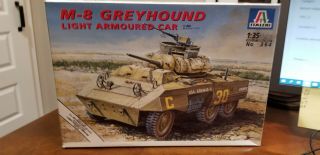 1/35 Italeri M - 8 Greyhound Light Armored Car Kit No.  364