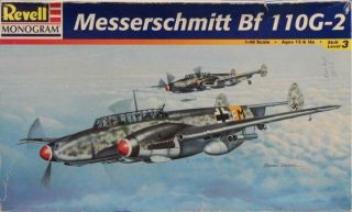 Revell Monogram 1:48 Messerschmitt Bf - 110 G - 2 Plastic Model Kit 5839u