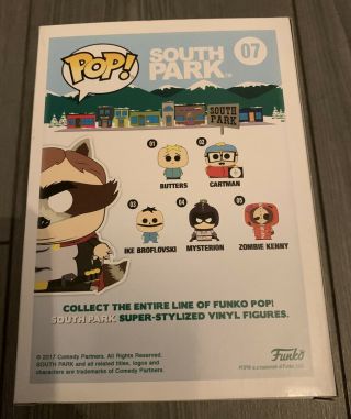 Funko Pop South Park The Coon SDCC 2017 Exclusive.  07 3