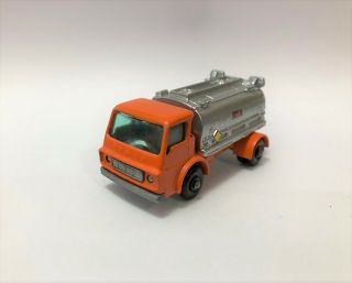 Vintage Lesney Matchbox 37c Custom Conversion to an Airport Fuel Tanker Truck 2