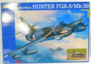 1/32 Revell 04703 - Hawker Hunter Fga.  9/mk.  58 - Complete