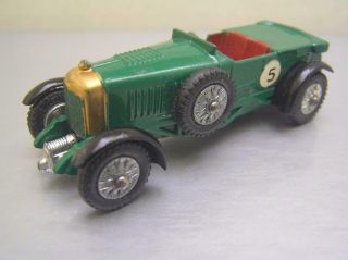 Matchbox Models Of Yesteryear Y5 1929 Le Mans Bentley Made In England Nm,