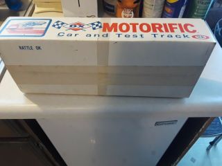 Ideal Vintage 60s Plastic Motorific Car And Track From DX Gas Station 3