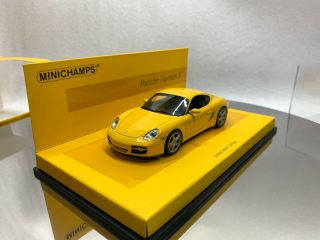 1:43 Porsche Cayman S 987 Minichamps Linea Giallo No.  2 Le 1/2009 436065620