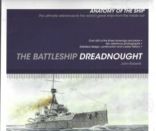 Osprey The Battleship Dreadnought,  Anatomy Of The Ship,  Softcover Ref.  Nm
