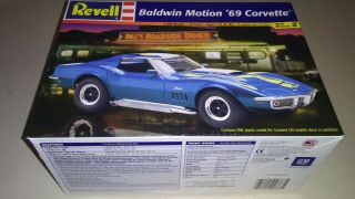 2002 Revell 1:24 Scale Model Kit 2383 - Baldwin Motion 