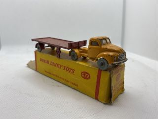 Dublo Dinky 072 Bedford Articulated Flat Truck Boxed