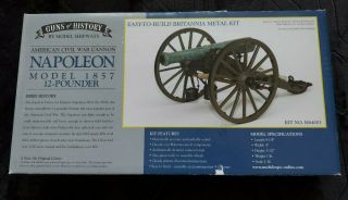 Guns Of History Napoleon 1857 12 Pounder Model Kit 1:16 Scale Ms4003 Civil War