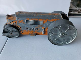 Hubley Diesel Steam Roller Die Cast Kiddie Toy 480 2