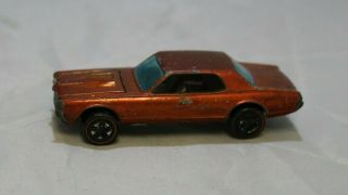 1967 Hot Wheels Redline - 1967 Custom Cougar - Orange