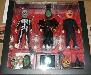 Halloween Iii Season Of The Witch Retro Style Clothed Action Figure Set Neca