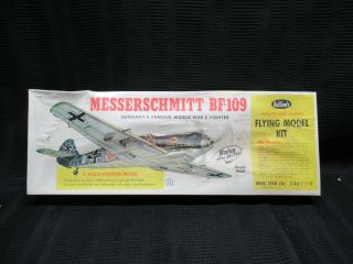 Messerschmitt Bf - 109 Flying Model Kit 401 By Guillow 