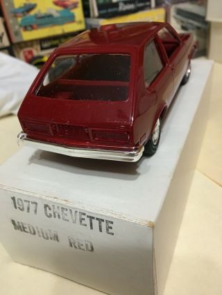 MPC 1977 Chevy Chevette Medium Red with box extra crisp and 2