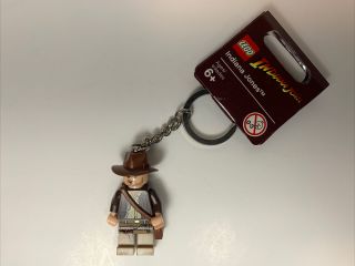 Lego Indiana Jones Keychain With Tags Rare 2008