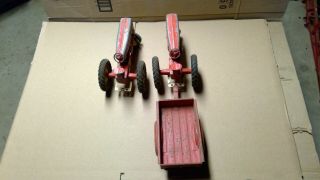 Vintage Tru - Scale Tractor and Trailer and extra tractor 2