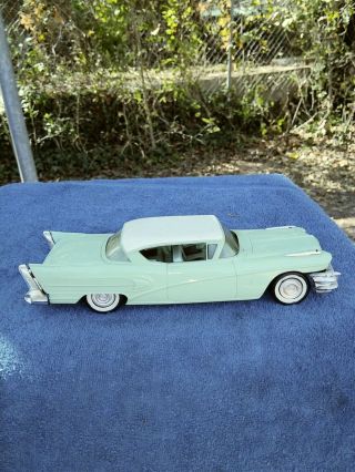 Vintage Plastic 1958 Buick Roadmaster 2 Door Hardtop Friction Promo Car