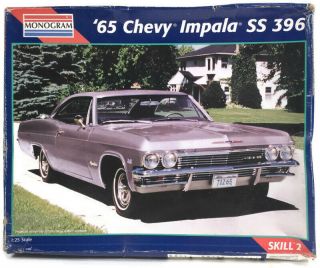Monogram 1/25 65 Chevy Impala Ss 396