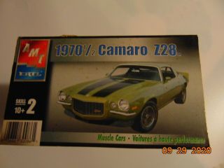Amt Ertl 1970 1/2 Camaro Z28 Muscle Car 1:25 Scale,  Kit No 30086