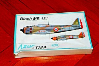 1:72 Azur Bloch Mb 151 Limited Edition