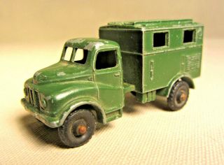 Vintage Matchbox Lesney Army No.  68 Austin Mkii Radio Truck Unrestored