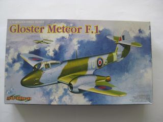 1|72 Model Plane (golden Wing Series) Gloster Meteor F.  1 Dragon D12 - 118
