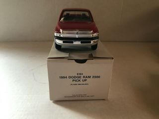 Vintage Amt 1/25 Scale 1994 Dodge Ram 2500 Pick - Up Dealer Promo