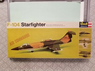 Vintage 1966 Revell H - 232:100 Air Command F - 104 Starfighter 1:64 Rare