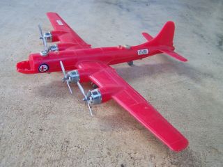B - 29 Superfortress - Processed Plastics - Vintage Toy Airplane - Bomber