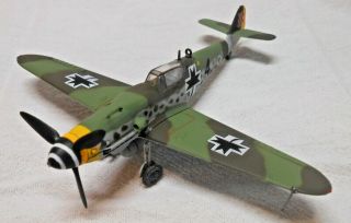 Built 1:72 Ww2 German Messerschmitt Bf 109 G - 10/u3 Croatian Air Force 2.  Lovacko