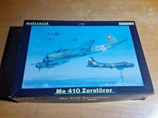 Eduard Model Me 410 Zerstorer Kit 7028 Includes: Photo - Etched Parts
