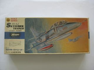 1|72 Model Plane Ta - 4j Skyhawk Trainer U.  S.  Navy Trainer (b24) Hasegawa D11 - 2528
