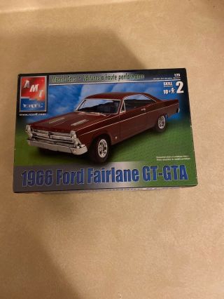 Amt 1966 Ford Galaxie 1/25 Scale Complete And Unstarted