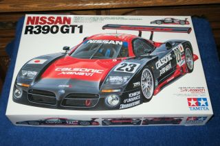 Tamiya 24192 Nissan R390gt1 Race Car 1/24th Scale Model Kit - Open Box